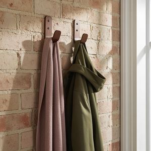 Decorative Wooden <b>Peg</b> Hook Wall Organizer Premium Hardwood Hanger for <b>Coats</b> Hats Bags Towels and Scarves - Product Image 5