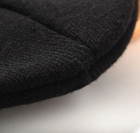 Bonnets d'hiver classiques, broderie personnalisée du logo, bonnets courts en tricot