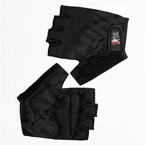 Gants de musculation professionnels noirs solides avec rembourrage amélioré de la paume |   Poignée antidérapante de qualité supérieure pour un équipement de musculation ultime - Product Image 6