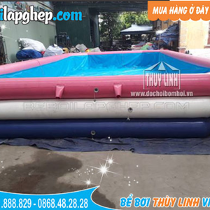 Piscine gonflable ronde pour enfants en PVC de 3 mm d'épaisseur, bleue, portable, étanche, pour usage domestique et commercial - Product Image 3
