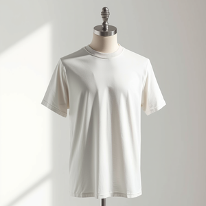 เสื้อยืดคอตตอนพรีเมียมน้ำหนักเบา นุ่ม ระบายอากาศดี แขนสั้น พร้อมบริการรับผลิตแบบ OEM ODM - Product Image 1