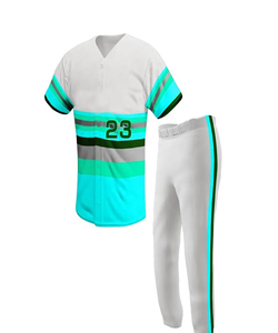 Uniforme de Béisbol Transpirable para Adultos, Personalizable, 100% Poliéster, Ropa Deportiva para Hombre, Superventas - Product Image 1