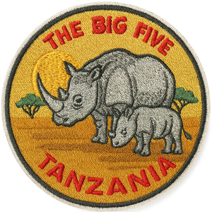 BSCI/ISO quantité minimale de commande bas 50 afrique migration des animaux personnalisé petite taille fer sur patchs brodés pour les vêtements - Product Image 2