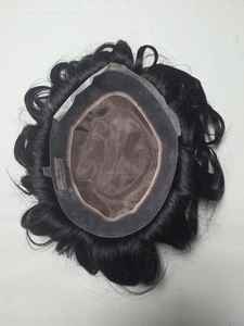 Peluca de Cabello Humano Mono de Primera Calidad Austrian Taz Hair Bangladesh con Estilos Naturales y Ondas Profundas - Product Image 5