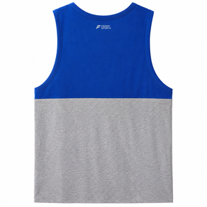 เสื้อกล้ามออกกำลังกายผู้ชายแบบมีรูระบายอากาศ สีทูโทน สำหรับเพาะกาย ฟิตเนส ออกกำลังกาย เล่นกีฬา - Product Image 2