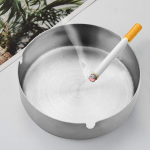 ที่เขี่ยบุหรี่สแตนเลสแบบหนาพิเศษ ป้องกันการตกแตก สำหรับรถยนต์และบ้าน - Product Image 4