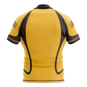 Camiseta de Rugby Clásica de Algodón Vintage, Uniformes de Rugby Personalizados con Rayas, Diseño Clásico, Manga Larga, Prenda Deportiva para Club de Rugby - Product Image 4