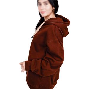 Sudaderas con Capucha Extra Grandes Personalizadas al por Mayor para Mujer, Sudadera con Capucha de Felpa de Algodón de Alta Calidad, Fabricante OEM de Marca Privada - Product Image 4