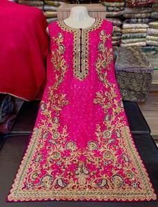 Chemise brodée en mousseline de soie, nouvelle collection de tissu indien et du pakistan, gros travaux manuels, robe Gharara, offre spéciale, 2022 - Product Image 4