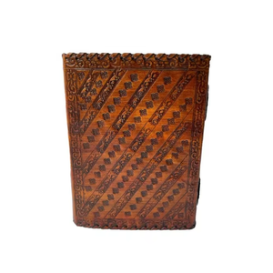 Diario de hechizos vintage con grabado de triple piedra preciosa, personalizado, Grimoire de la Sombra Wiccan, hecho a mano, semireligioso, para el amor - Product Image 2