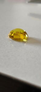 100% Zafiro Amarillo Ovalado Creado en Laboratorio, Piezas de Gemas Sueltas para la Elaboración de Joyería Clásica y Fina, Anillos, Pendientes - Product Image 2