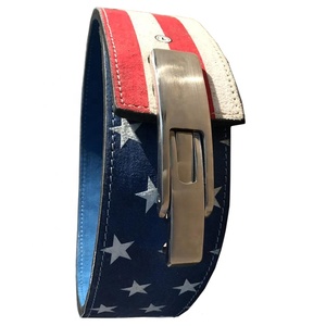 Gym Fitness <b>Exercise</b> Workout Training Strength Breathable Non-Slip Unisex Leather Weightlifting <b>Belts</b> - Product Image 2