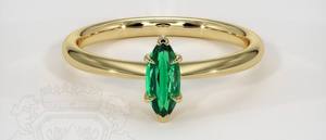Émeraude verte en forme de marquise, pierre précieuse en vrac, tailles personnalisées disponibles pour la production et la fourniture de bijoux - Product Image 4