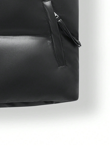 Chaleco Acolchado Brillante Sin Mangas para Hombre, Estilo Vintage, Impermeable, Ecológico, Ligero y Cálido para Otoño e Invierno - Product Image 3