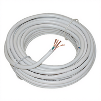 Élément chauffant électrique industriel KETS WARM en cuivre nu, isolé PTFE, à spirale torsadée, IP65, 250°C, 300V