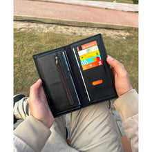 Cartera Elegante y Moderna para Hombre, de Cuero Sintético, Delgada y Resistente, con Tarjetero, Organizador de Efectivo, para Uso Diario - Product Image 6