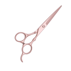 Ciseaux de coiffure pliables professionnels en acier inoxydable 4Cr13 légers et tranchants avec logo personnalisé pour la beauté - Product Image 1