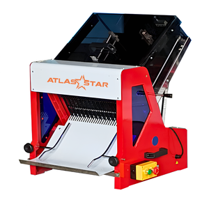 เครื่องหั่นขนมปัง ATLAS STAR พร้อมฝาครอบป้องกันและตัวดัน เครื่องทำขนมปังอัตโนมัติ - Product Image 6