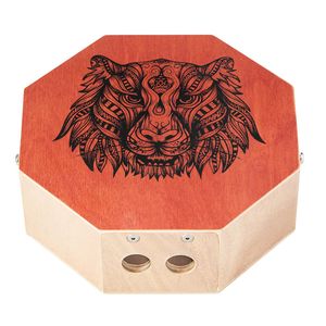 Cajon Portatile in Legno con Corde per Chitarra, Strumento Musicale a Percussione Interno Realizzato in Legno di Betulla - Product Image 4
