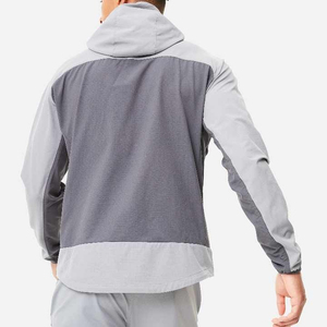 Survêtements en nylon pour hommes, coupe-vent, en nylon et polyester, réfléchissants, personnalisés, légers, ensemble de jogging, coupe-vent - Product Image 2