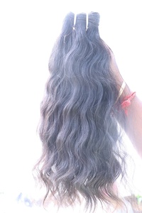 Cabello indio 100% ondulado, cabello humano con cutícula 100% Real, Indio del Sur, tejido, oferta - Product Image 2