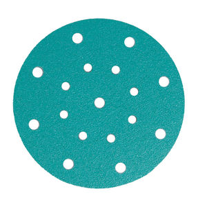 100 pezzi dischi leviganti da 6 pollici Wet Dry con pellicola verde con gancio a disco sabbia e carta levigatrice orbitale casuale senza polvere ad anello per vernice auto - Product Image 1