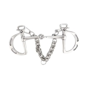 Morso Articolato in Acciaio Inossidabile da 125mm per Cavalli, per la Cura e il Divertimento Equino - Product Image 1