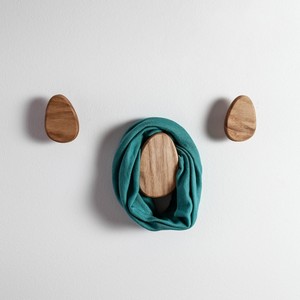 Premium Wooden <b>Wall</b> <b>Hooks</b> Modern Teardrop Shape Coat <b>Hook</b> for Bedroom Bathroom Hallway and Office Storage Solutions - Product Image 6