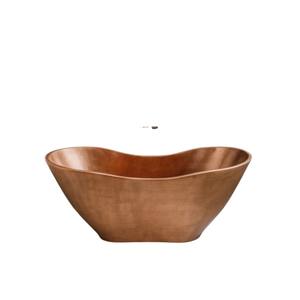 Bañera de Cobre Ovalada Independiente, Hecha a Mano, Estilo Antiguo, Ecológica, para Hogar, Hotel, Accesorio de Baño, Venta al Por Mayor - Product Image 5