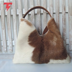 Bolsos de Mano de Cuero Vacuno de Alta Calidad con Logotipo Personalizado, Bolsos Casuales de Lujo con Cierre de Cremallera, Impermeables y Ligeros, Venta al Por Mayor - Product Image 1