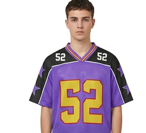 Maillot de football américain de bonne qualité à prix abordable, vêtements de sport légers pour hommes, nouveau design de maillot de sport pour hommes - Product Image 1