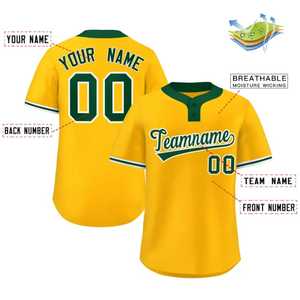 Camiseta de Béisbol Negra para Hombre, Manga Corta, con Nombre del Equipo Estampado, Transpirable, de Poliéster, Corte Regular, con Botón con Logotipo Frontal - Product Image 6