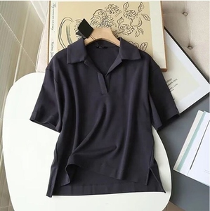 เสื้อเชิ้ตผู้ชายผ้าลินินผสมฝ้าย ระบายอากาศดี สีพื้น ลำลอง คอวี แขนยาว ไซส์ใหญ่ ทรงหลวม ใส่สบายสำหรับฤดูร้อน - Product Image 5