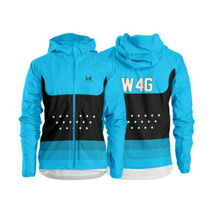 Vestes coupe-vent à capuche personnalisées, écologiques, à séchage rapide, en nylon enduit, imperméables et respirantes, sans MOQ - Product Image 4