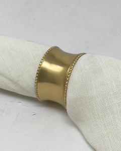 Anillo de Servilleta de Aluminio Metálico, Diseño Floral, Duradero, Hebilla de Fruta Roja, Decoraciones para Fiestas, Bodas y Año Nuevo - Product Image 3