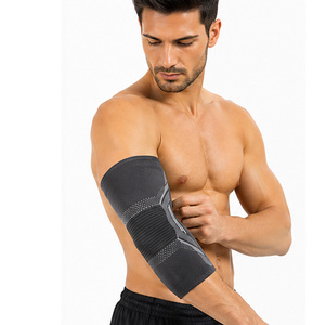 Manchons de soutien pour les coudes pour hommes, avec rembourrage protecteur, pour l'entraînement sportif, la remise en forme, la gym et les exercices, protège-coudes durables - Product Image 3