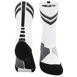 Calcetines de Baloncesto Antideslizantes con Estampado por Sublimación Multicolor para Hombre, Calcetines Deportivos con Diseño a Rayas, Calcetines Profesionales de Baloncesto - Product Image 4