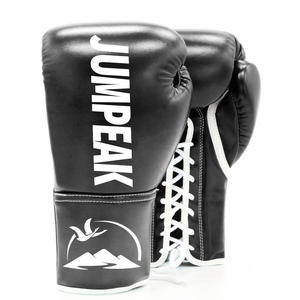 ถุงมือชกมวยหนัง PU ปักโลโก้ตามสั่ง สำหรับฝึกซ้อมระดับมืออาชีพ - Product Image 2