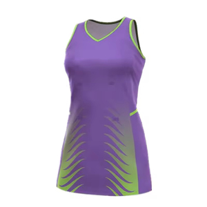 Meilleur prix pour les uniformes de netball personnalisés, vêtements de sport de haute qualité, 100% polyester avec design imprimé par sublimation, uniformes de netball - Product Image 6