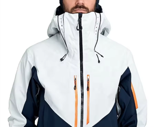 Combinaison de ski d'hiver très demandée, imperméable et coupe-vent, avec capuche imprimée et fermeture éclair, pour le snowboard, homme, haute qualité - Product Image 2