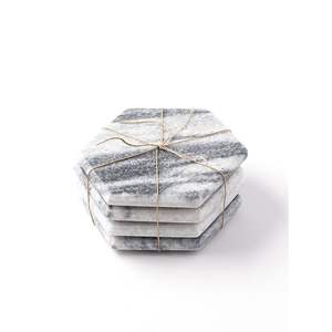 Elegant Eco-Friendly Marble <b>Table</b> Coasters Durable Washable Natural Stone for Rug Pads & <b>Protectors</b> - Product Image 6