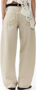 Women's Comfortable <b>Boot</b> Cut Mid-Waisted Denim Jeans Stylish Loose-Fit Eco-Friendly Casual Everyday Wear Blue Vintage - Product Image 2