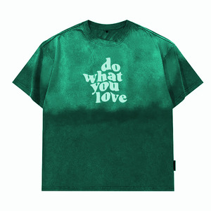 Camiseta de Algodón con Lavado Ácido de Alta Calidad, Estilo Oversize, Ropa Casual Urbana, Fabricante de Camisetas Streetwear, Venta al Por Mayor - Product Image 4