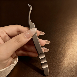 Pince à épiler professionnelle de niveau maître pour extensions de cils, style ukrainien et chinois, haute précision - Product Image 4