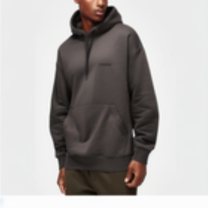 Sudadera con capucha y sudaderas de estilo retro para hombre con logotipo personalizado, Jersey informal de tela de algodón con estampado en relieve para niños - Product Image 1