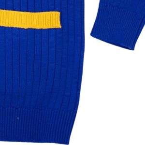 เสื้อคาร์ดิแกนสีน้ำเงิน Sigma Gamma Rho สำหรับผู้หญิง แบบถักติดกระดุมด้านหน้า แขนยาว สไตล์ลำลอง แฟชั่นทันสมัย ปักลายตามสั่ง - Product Image 6