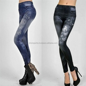 Mode féminine Nouveau Sexy Skinny Leggings Jeans Jeggings Pantalon Extensible Denim - Product Image 2