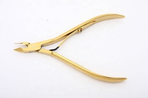 Professional Gold Cuticle Nipper Manual Stainless Steel <b>Nail</b> <b>Tool</b> - Product Image 3