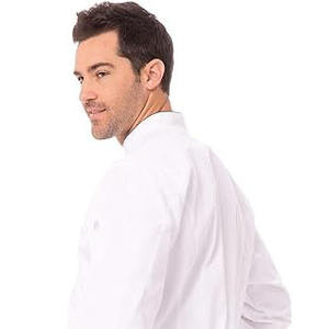 Ensemble d'uniformes de chef en sergé de coton sur mesure de haute qualité pour hôtels et restaurants, design unisexe lavable, uniformes pour le personnel hôtelier - Product Image 6