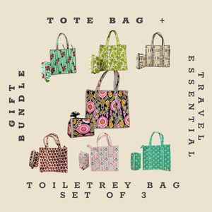 กระเป๋าผ้าฝ้ายลายสตรอว์เบอร์รีพร้อมชุดกระเป๋าใส่ของใช้ส่วนตัวเข้าชุด สำหรับช้อปปิ้ง ท่องเที่ยว ของขวัญ ปิดซิป ทนทาน ใช้งานได้ยาวนาน - Product Image 5